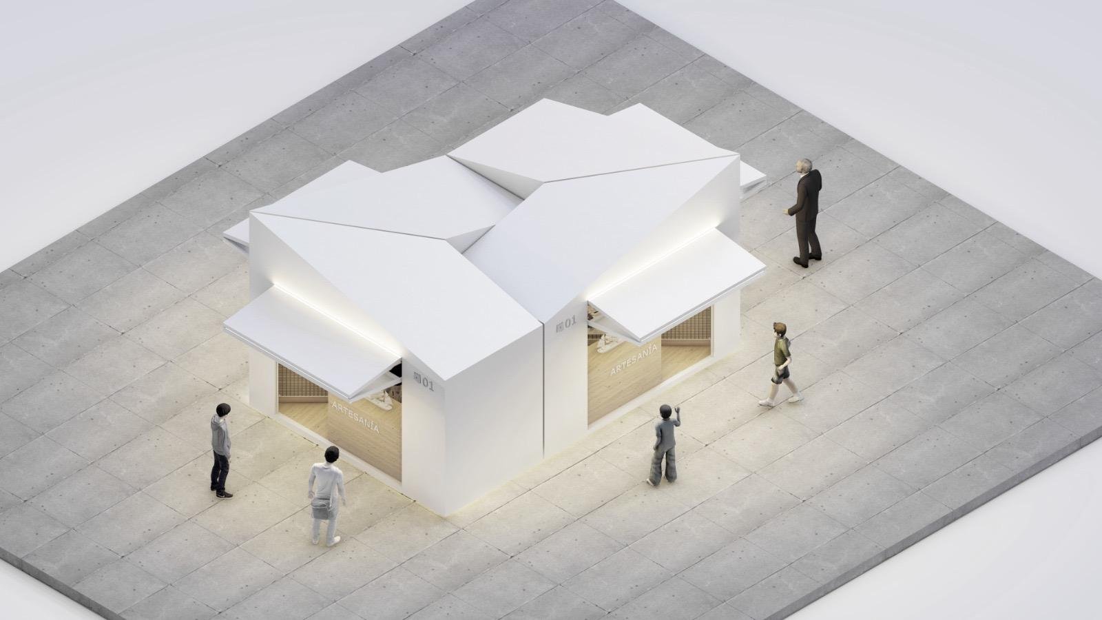 New artisanal market stalls in Torrevieja port