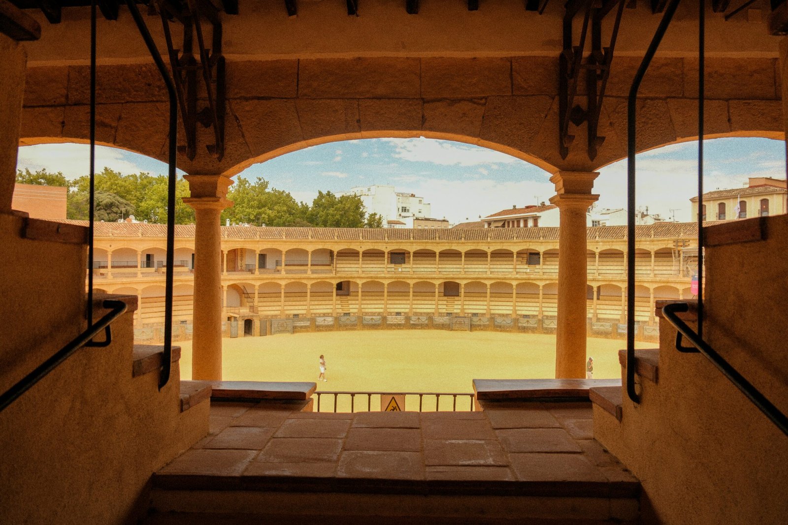 Bullfighting arena