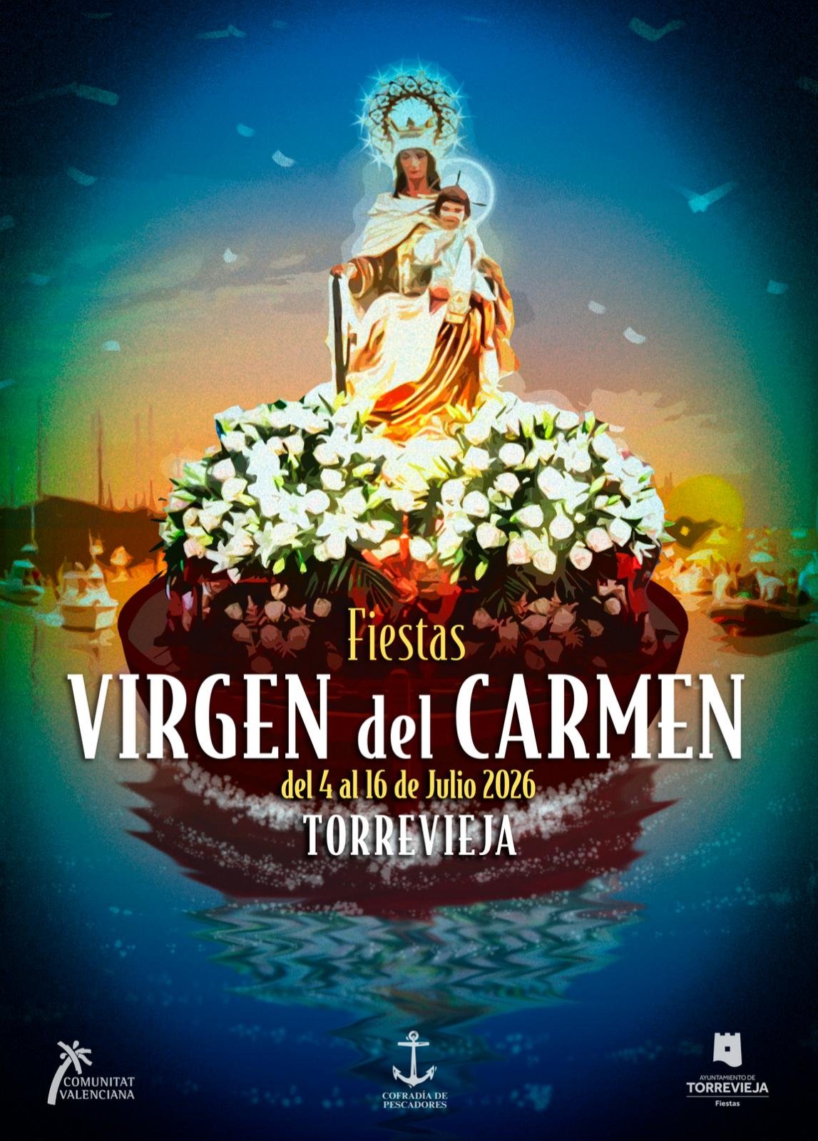 Virgen del Carmen procession Torrevieja