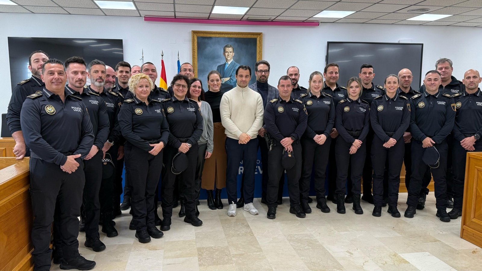 Local Police officers taking office in Torrevieja