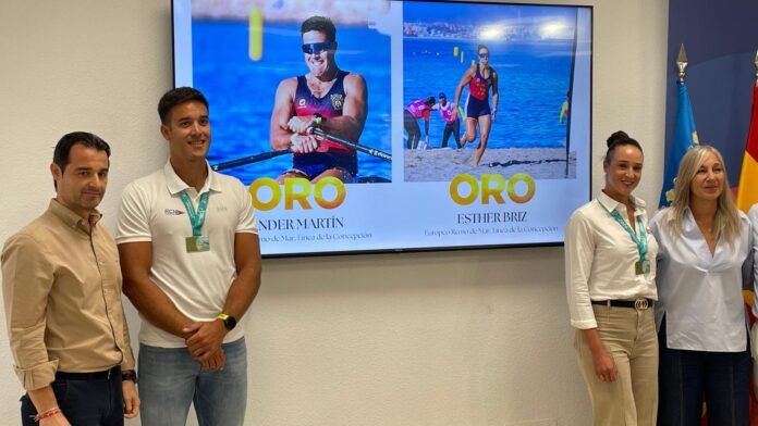 European Beach Sprint Gold for Local Rowers
